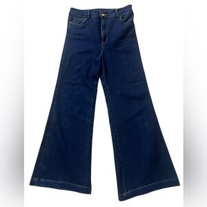 Colombian jeans Navy Flare Jeans